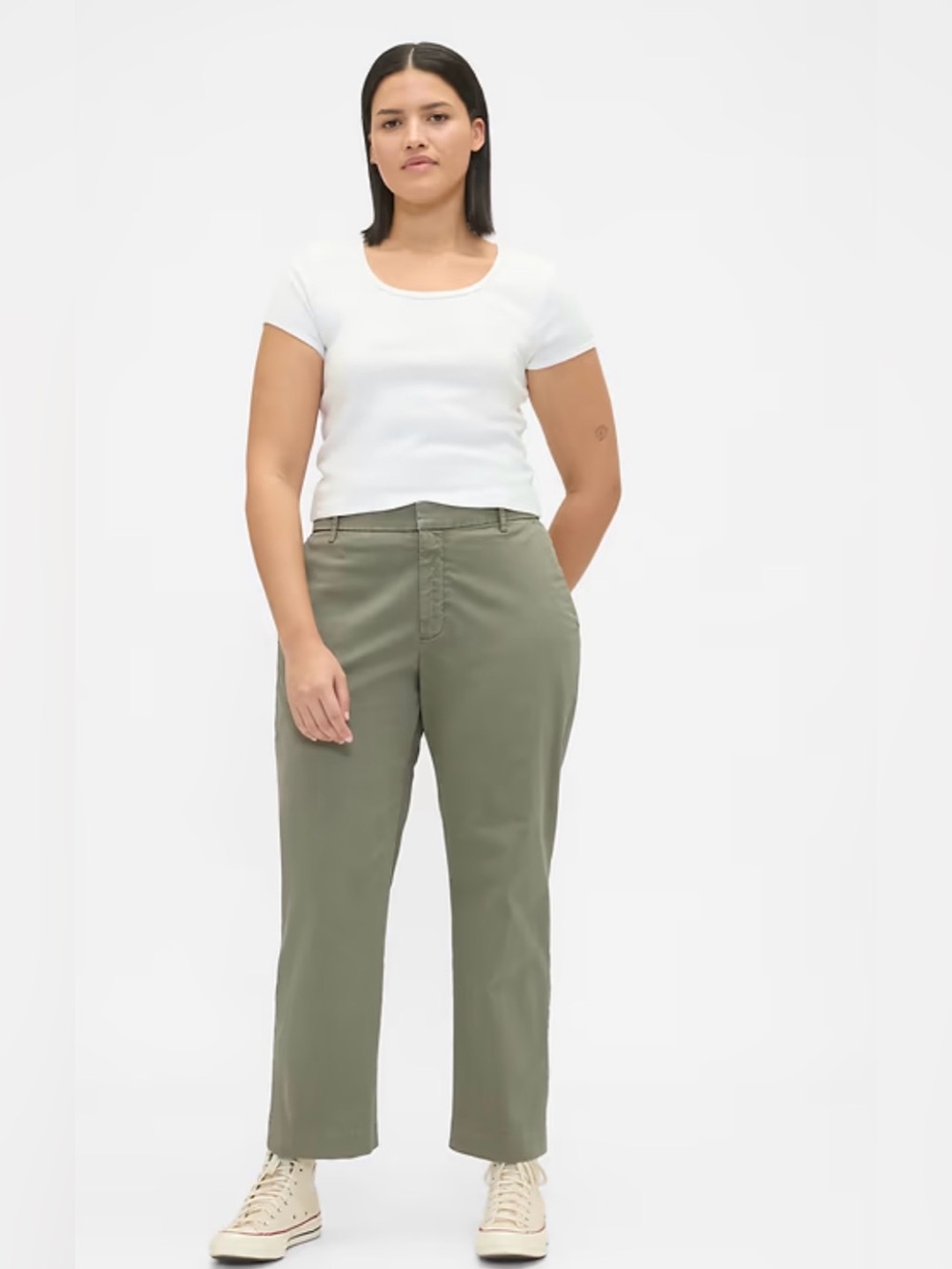 GAP Olive Chino Pants
